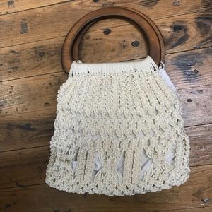 Vintage crochet bag